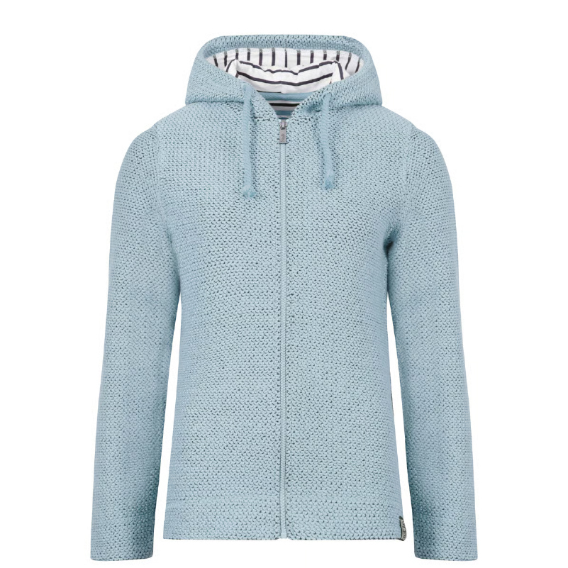 Chicoa Full Zip Macaroni Hoodie Powder Blue