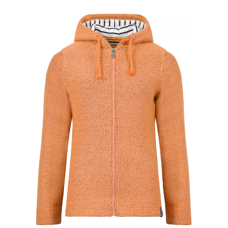 Chicoa Full Zip Macaroni Hoodie Apricot