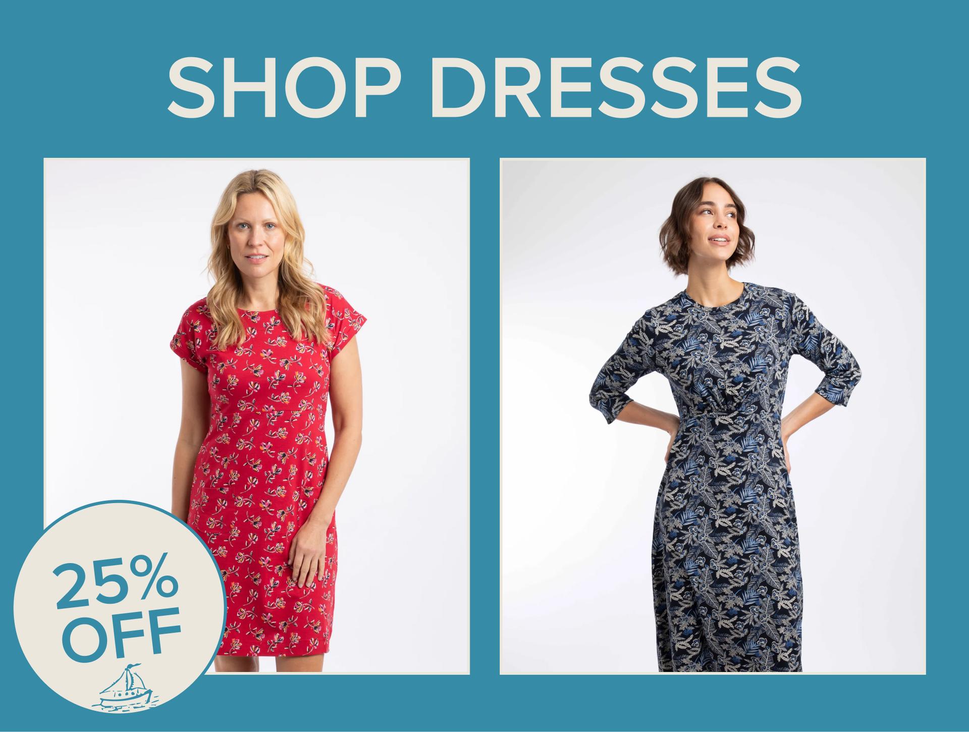 25 % off dresses