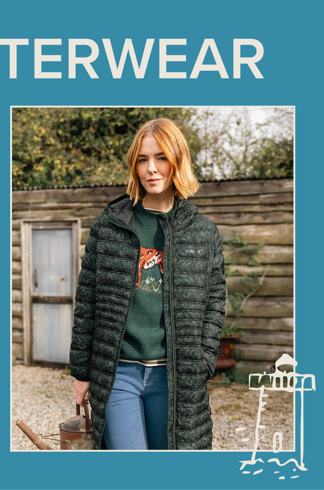 Women's outerwear up to 25% off