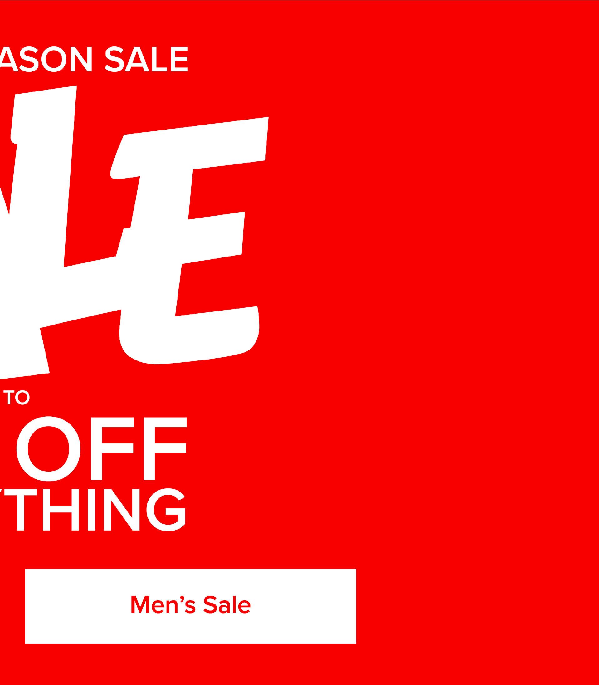 Men's Sale