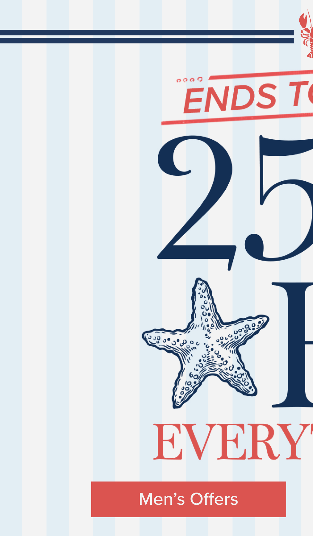 25% off Everything - ends tonight!