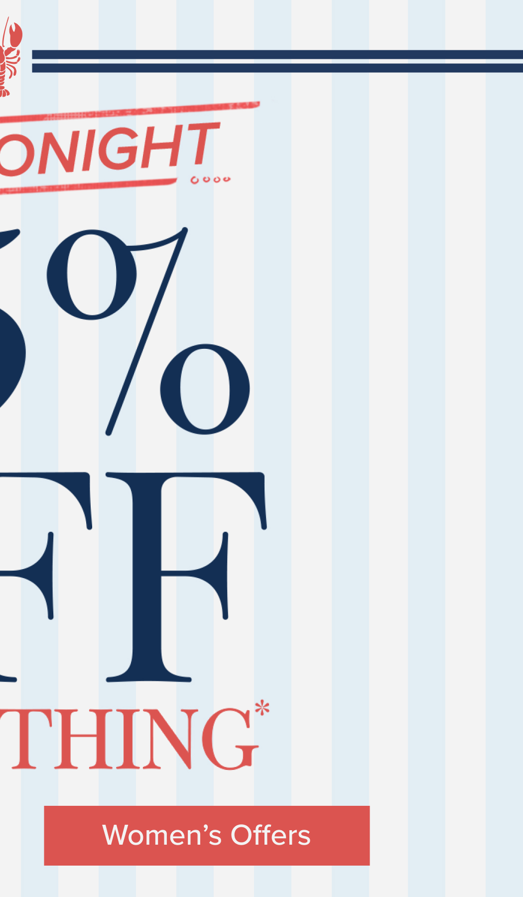 25% off Everything - ends tonight!