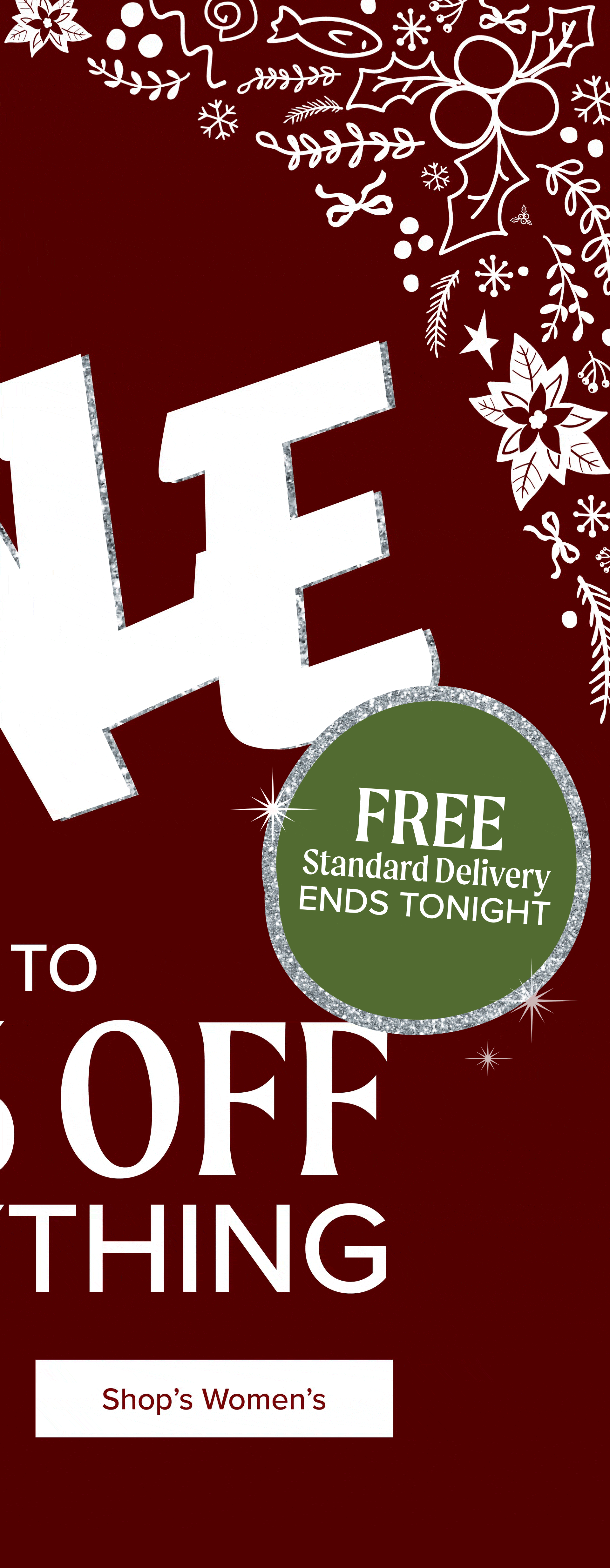 Christmas Sale - up to 50% off everything