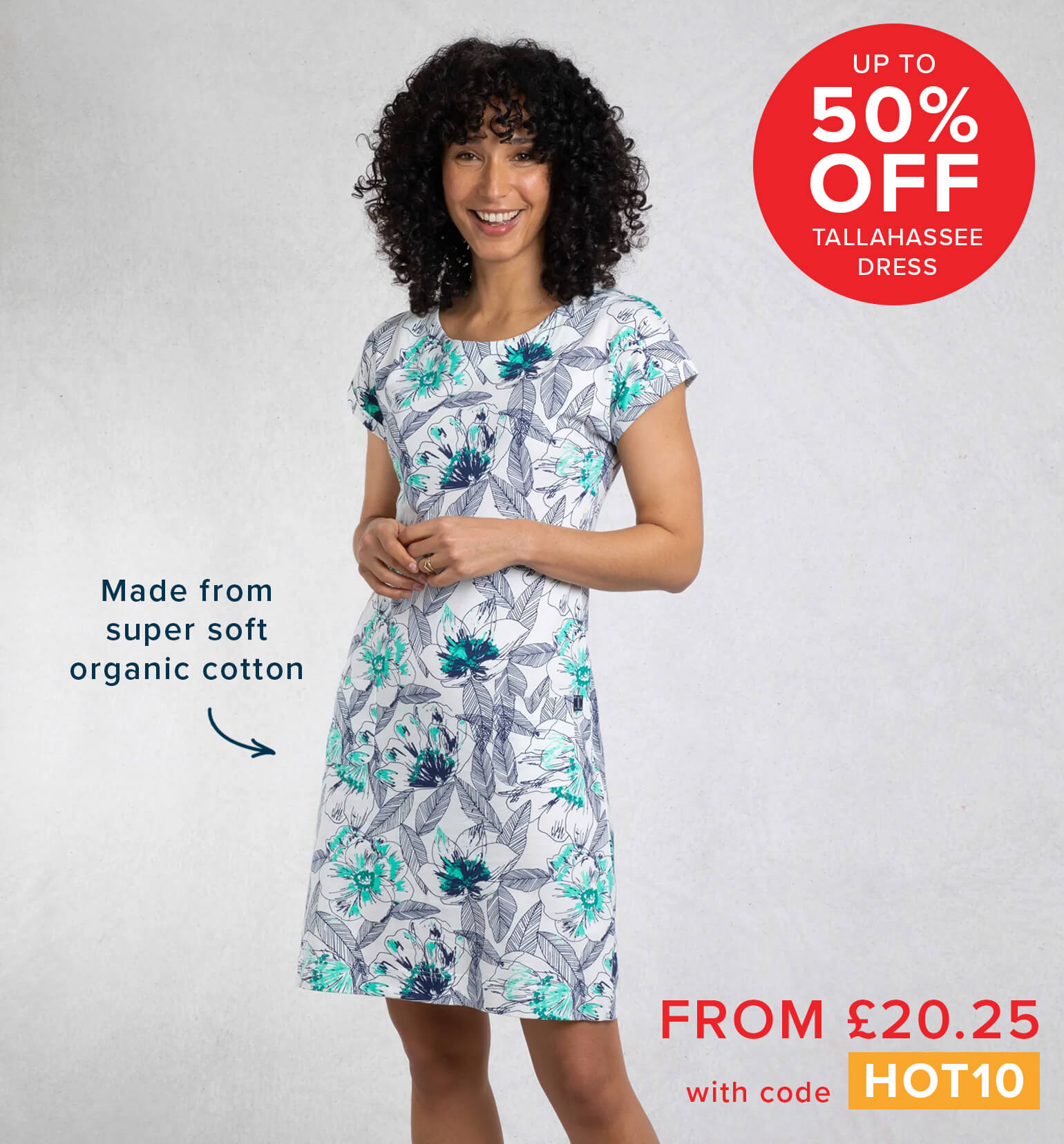 Tallahassee Organic Jersey Dress