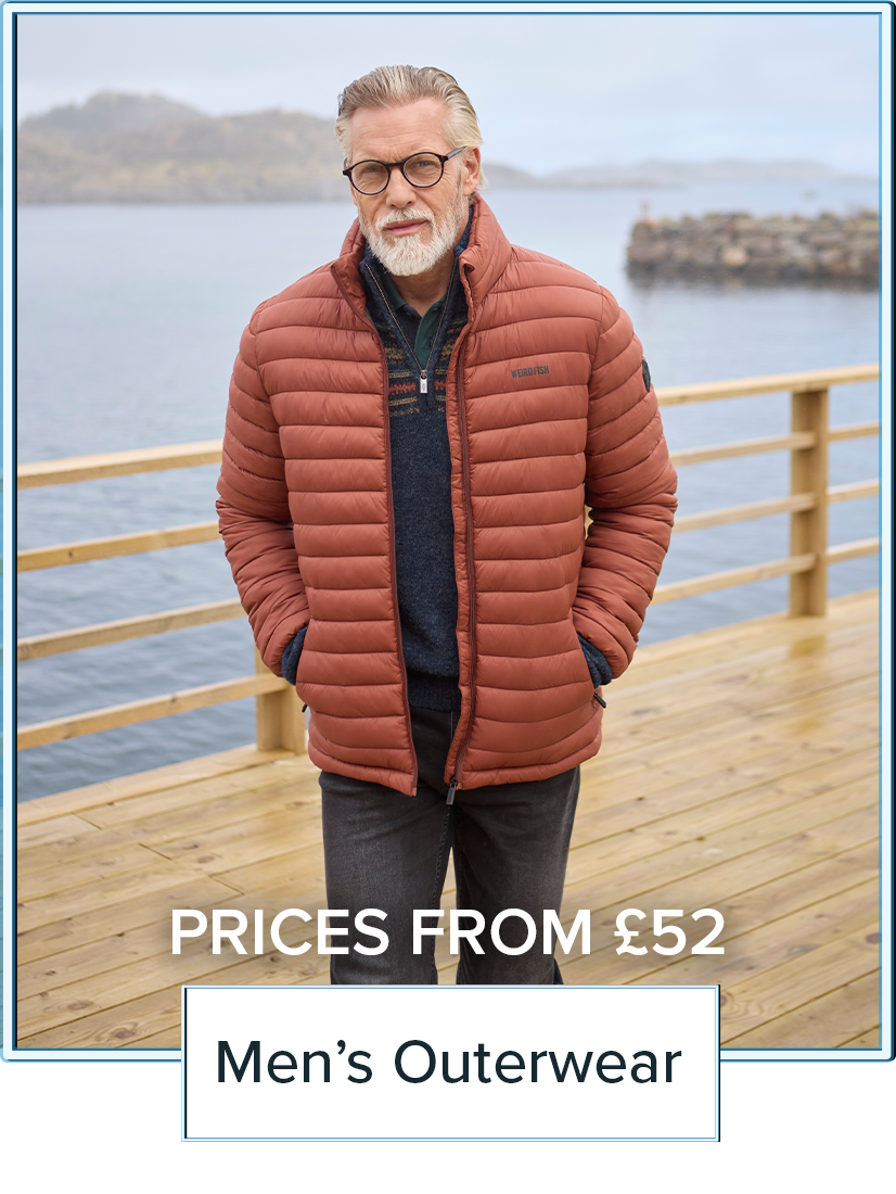Men's Coats Jacket's and Gilets from £34