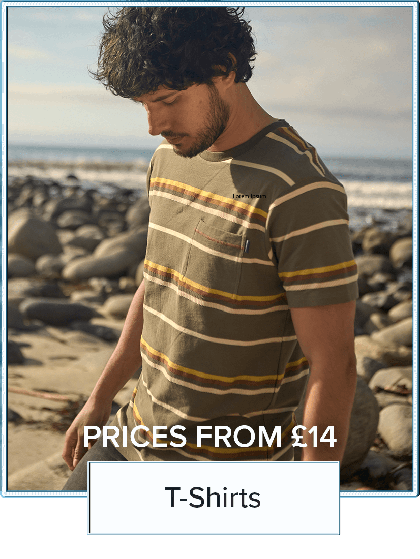Men's T-shirts from £14
