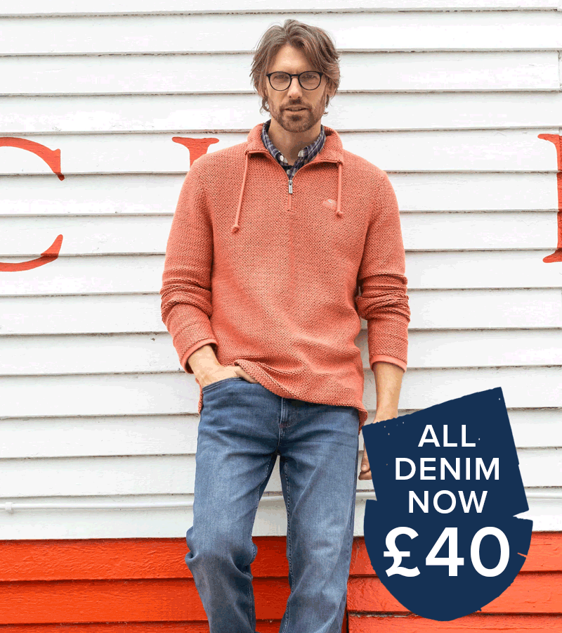 Eddie Straight Leg Denim Jeans Indigo