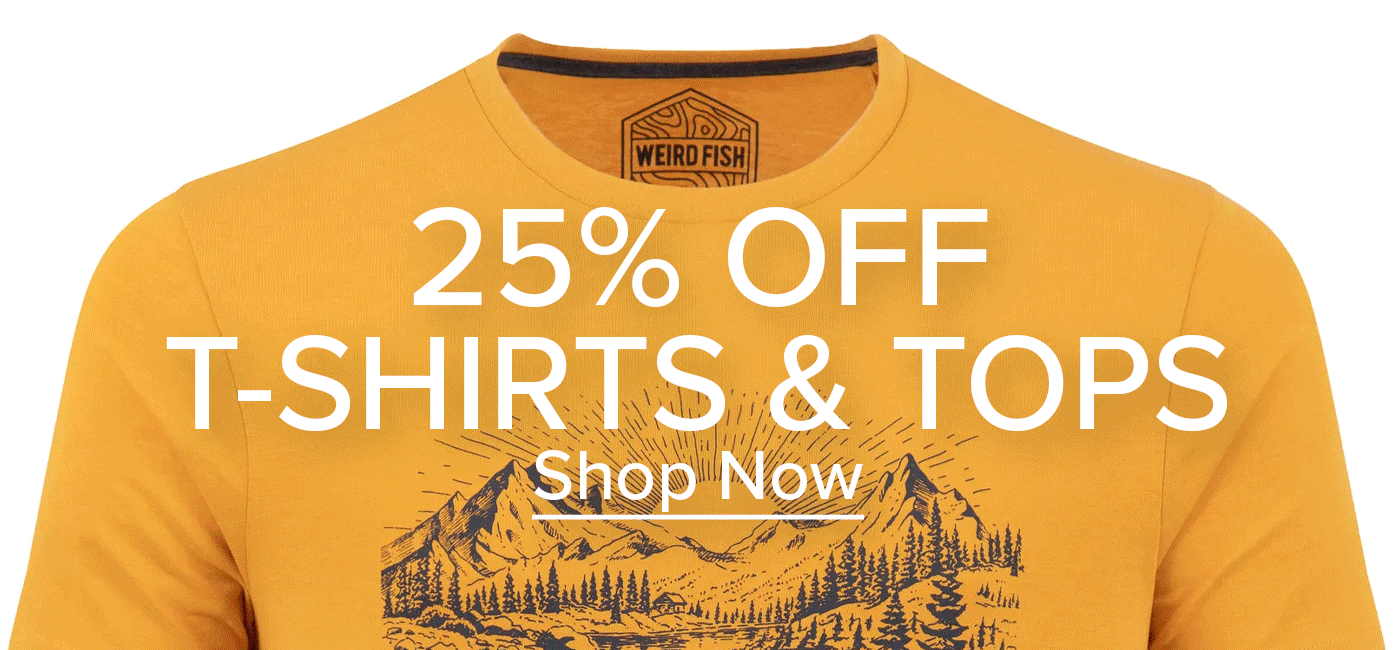 25% Off T-Shirts