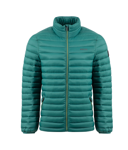 Crantock Lightweight Showerproof Padded Jacket Cedar Green