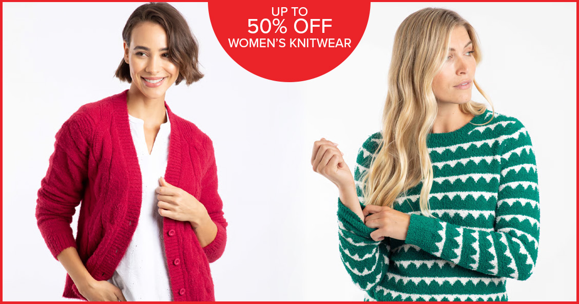 Women's Knitwear - up to 50% off 