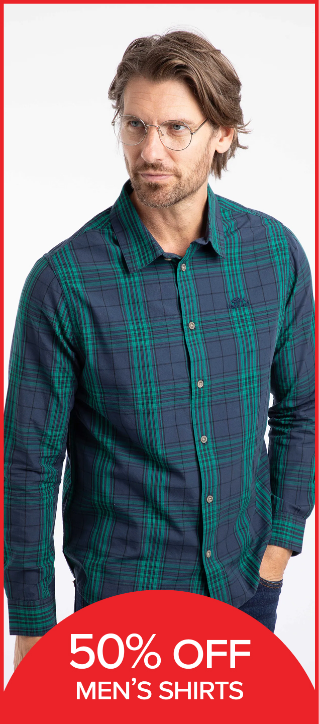 Men's Shirts - up to 50% off 