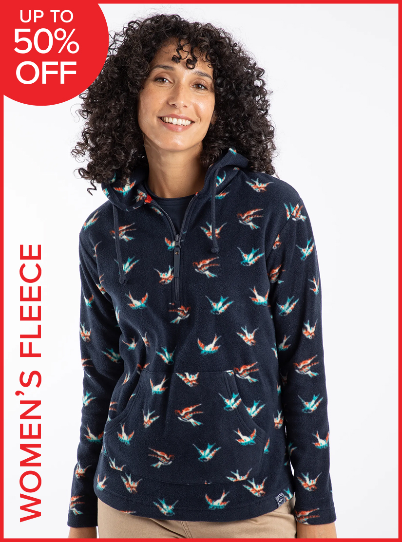 up to 50% off Women's Fleece 