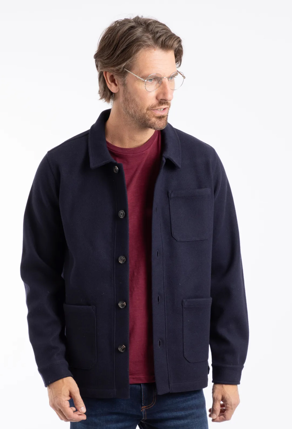 Coburn Chore Shacket Midnight