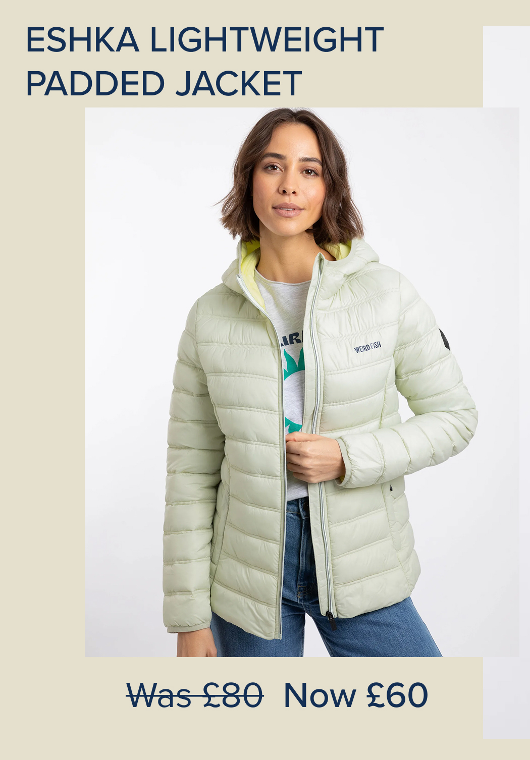 Eshka Lightweight Padded Jacket Bermuda
