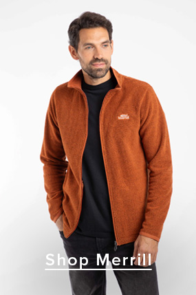 Merrill fleece brick orange 