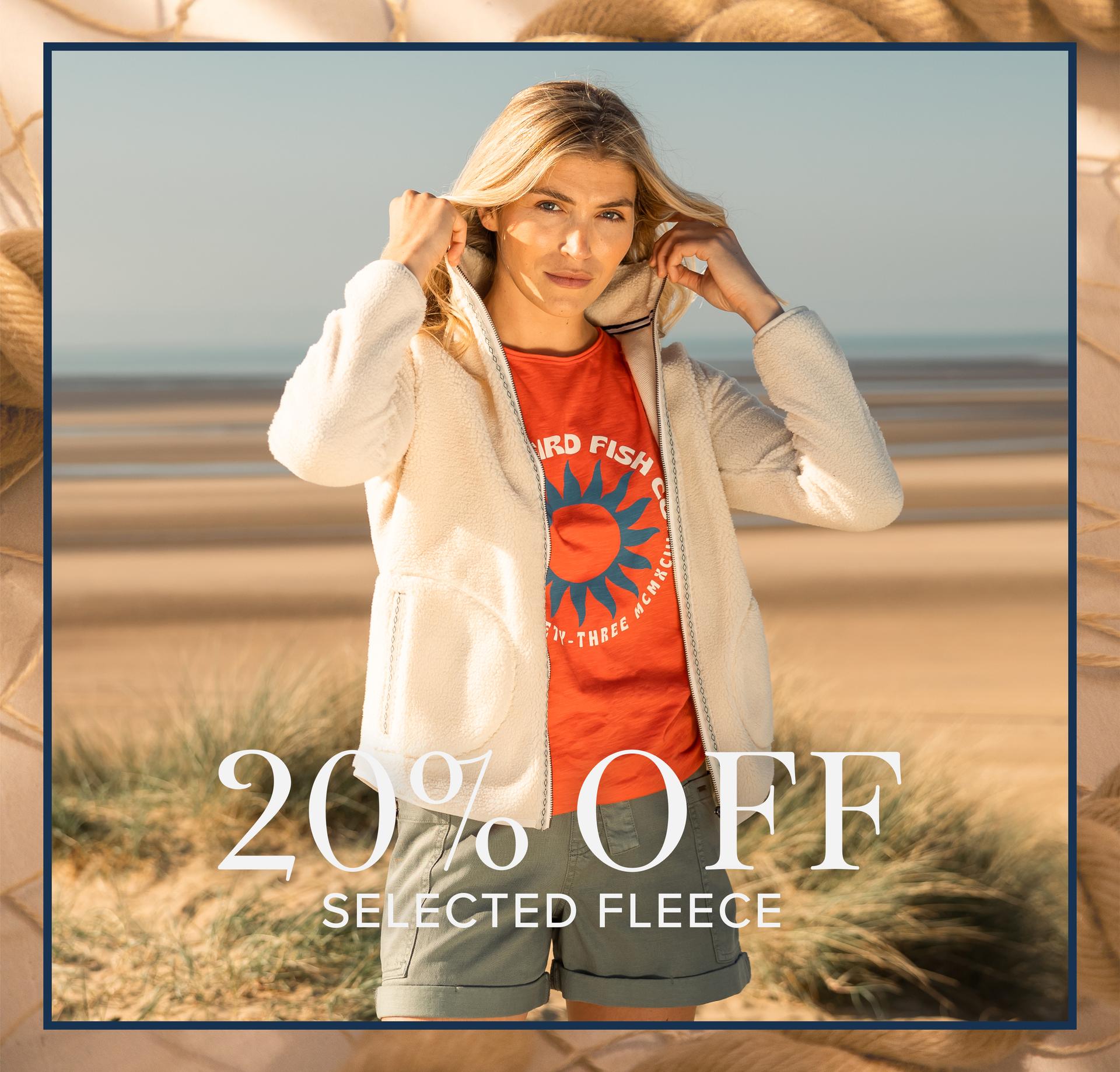 20% off selected Women's fleece