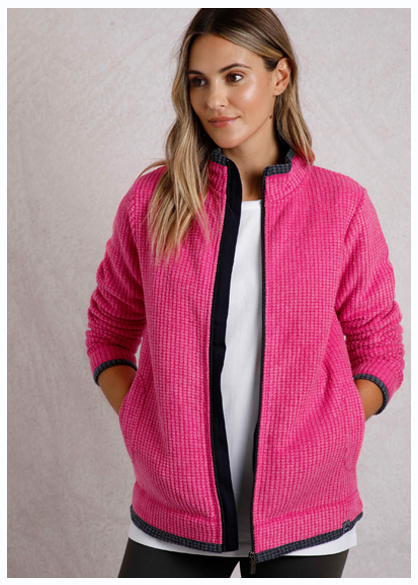 Ariana Eco Full Zip Grid Fleece