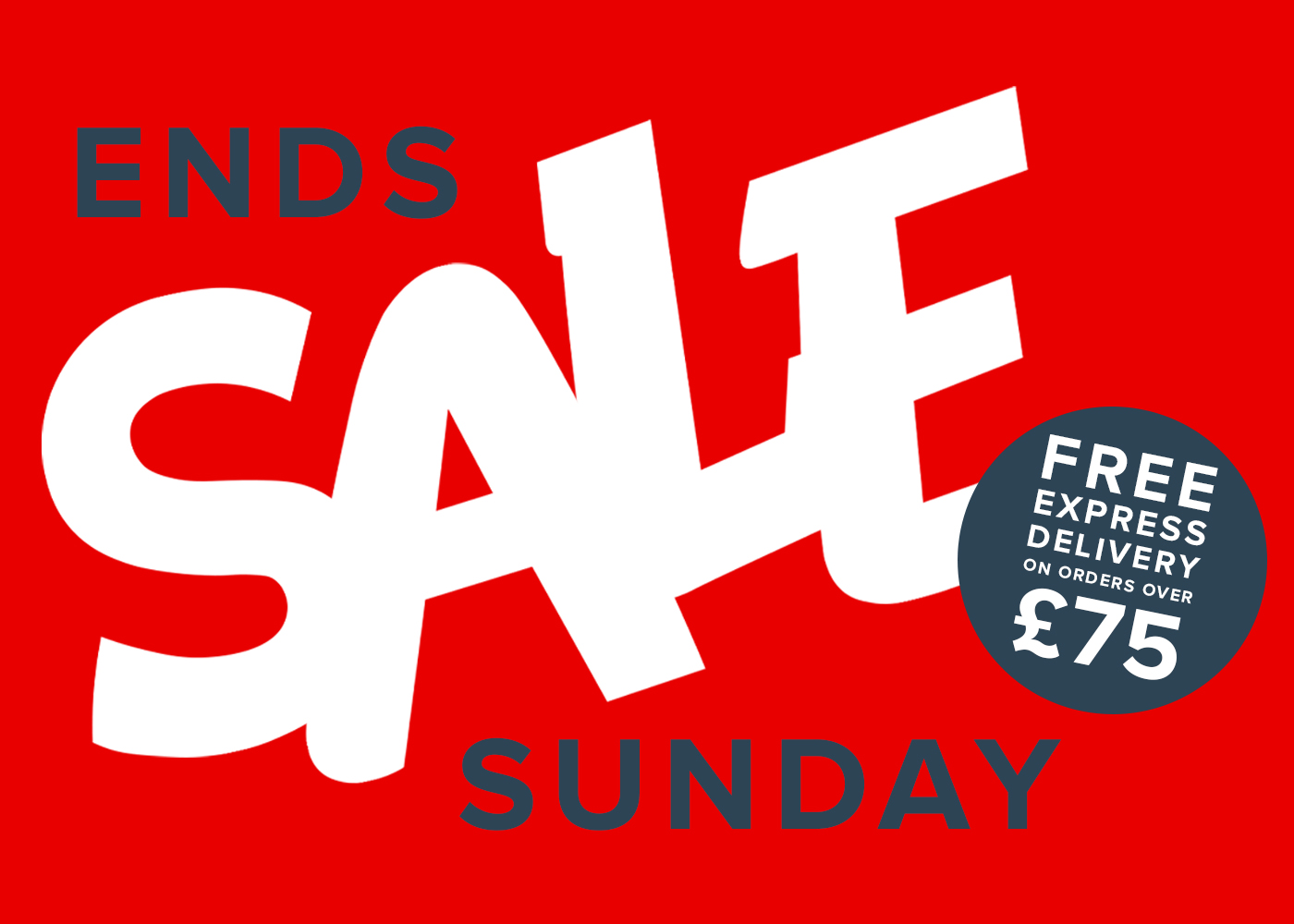 Sale - Ends Sunday!