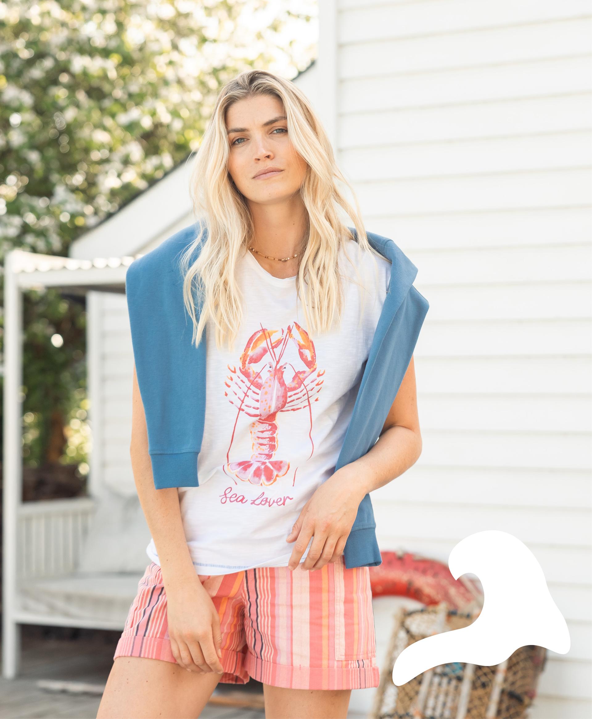 Sea Lover Lobster T-Shirt