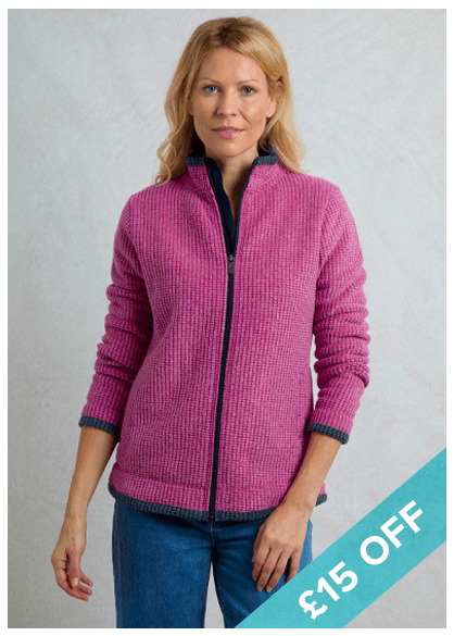 Ariana Eco Full Zip Grid Fleece