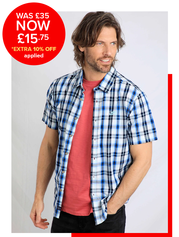 Judd Short Sleeve Check Shirt