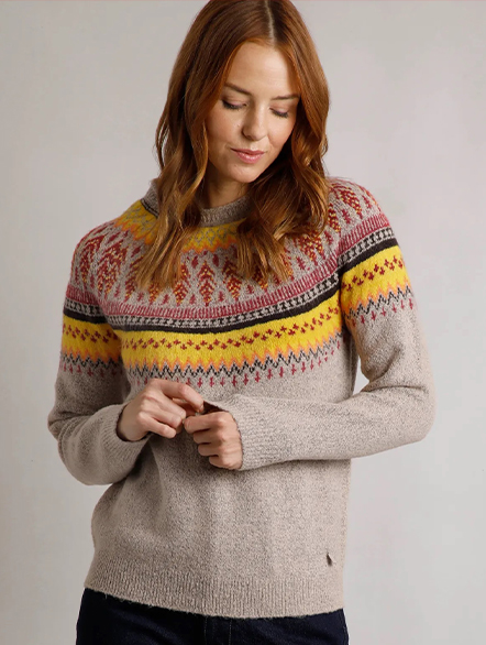 Lowell Fair Isle Jumper