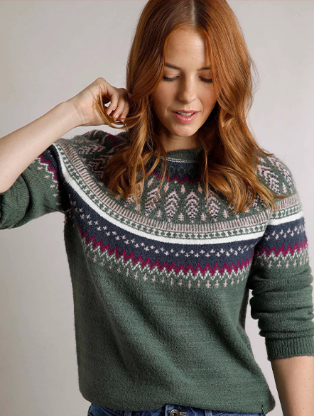 Lowell Fair Isle Jumper