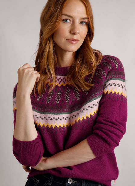 Lowell Fair Isle Jumper
