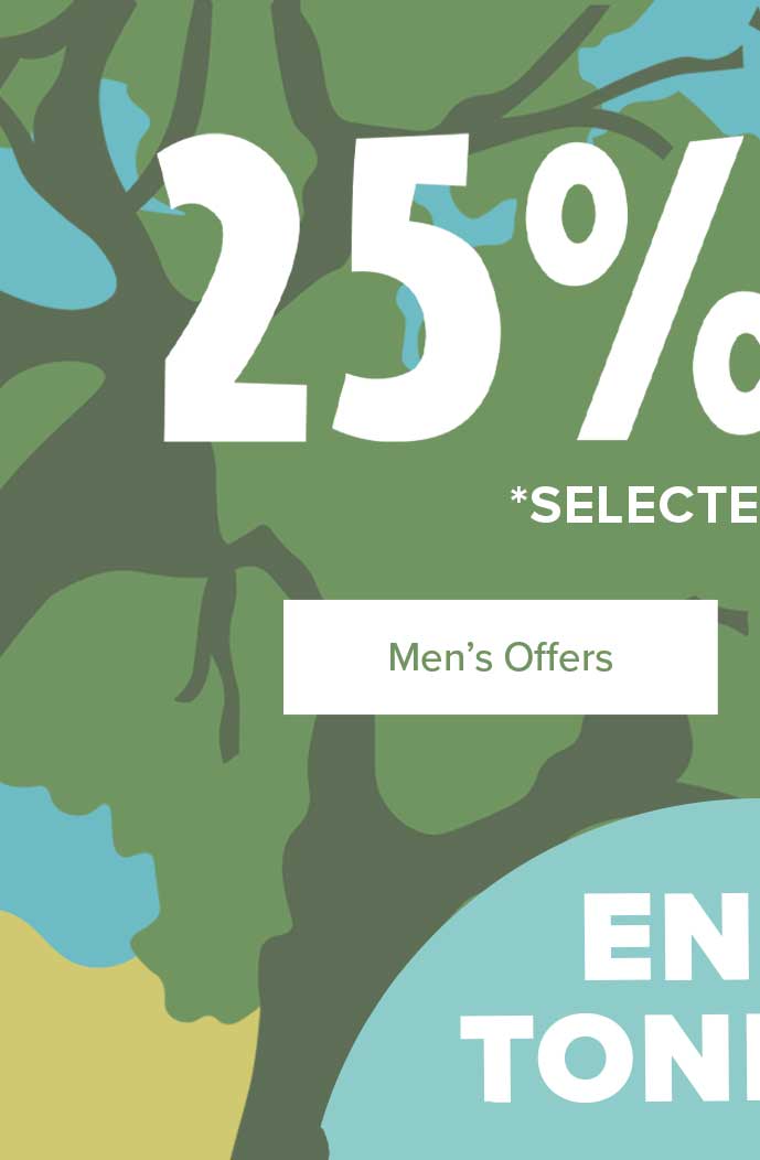 25% Off Selected Styles