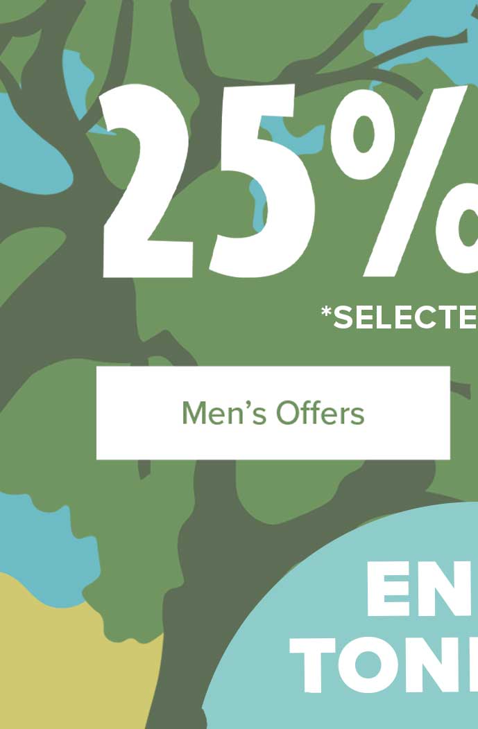 25% Off Selected Styles