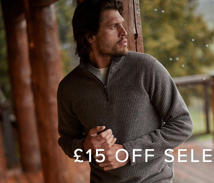 £15 Off Selected Fleece