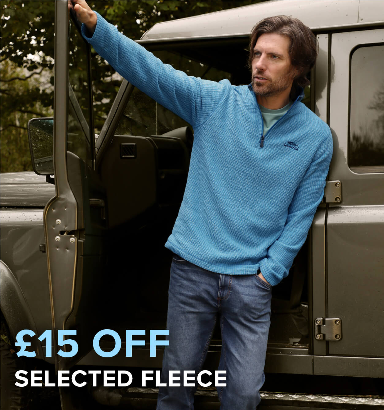 £15 Off Selected Fleece