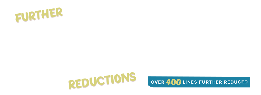 Our BIGGEST Ever SALE - UP TO 60% OFF