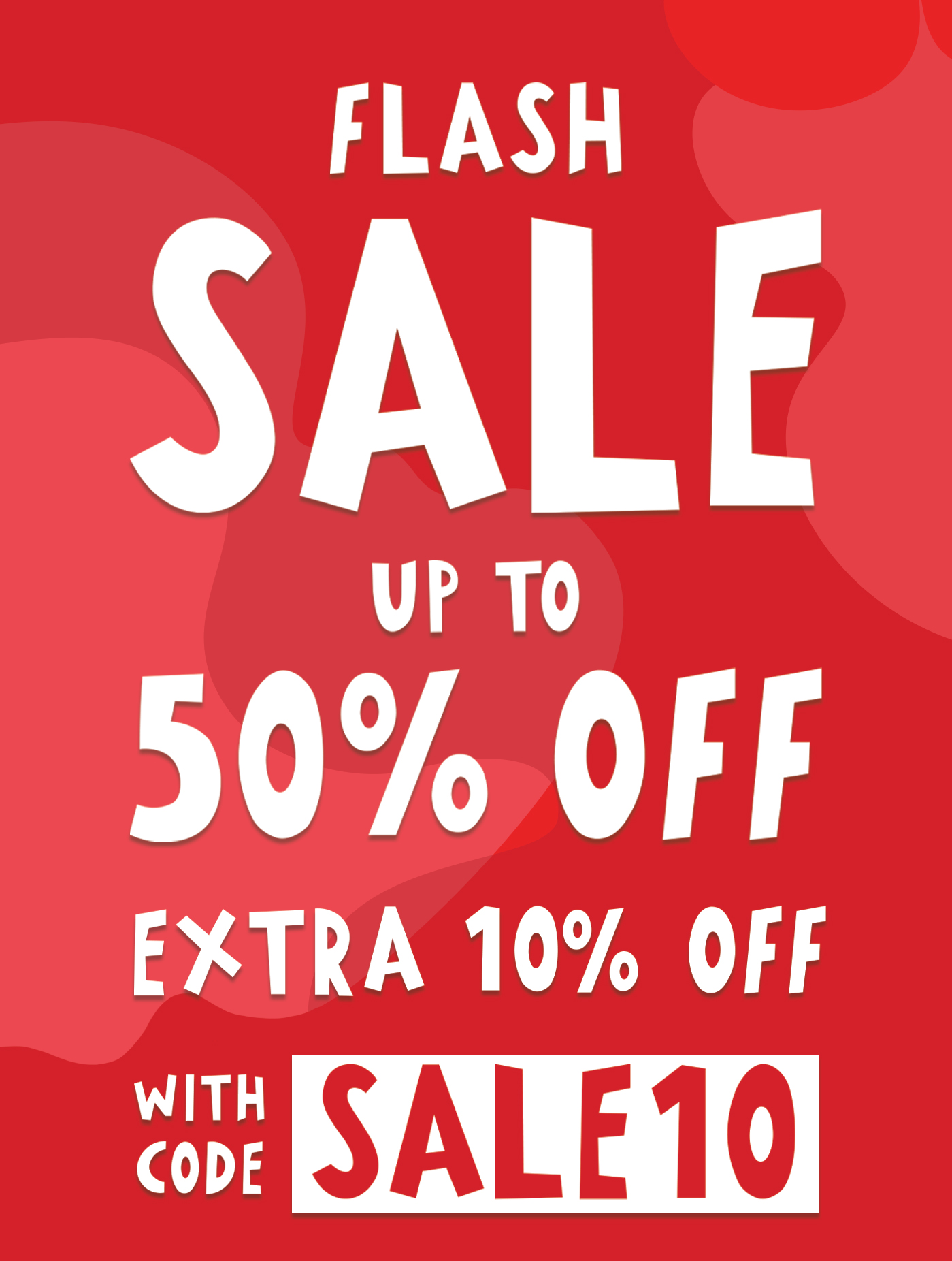 Flash SALE - Up To 50% Off