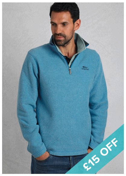 Newark Eco 1/4 Zip Grid Fleece