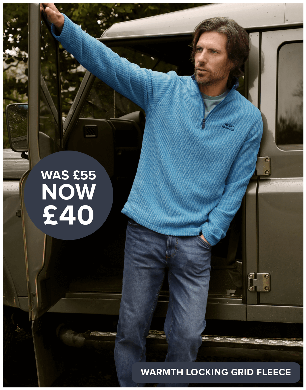 Warmth Locking Grid Fleece