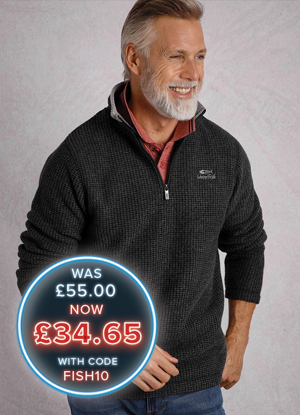 Newark Eco 1/4 Zip Grid Fleece 
