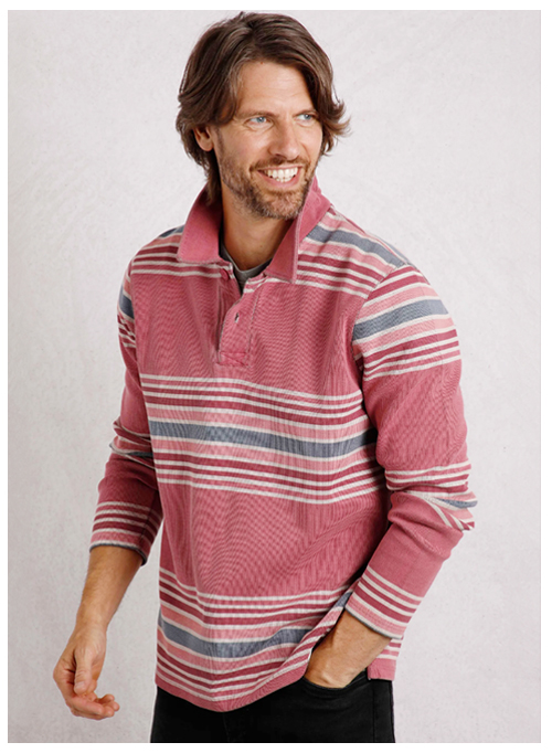 Caudale Heavyweight Stripe Rib Rugby