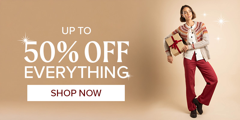 Up to 50% off everything - shop Women's