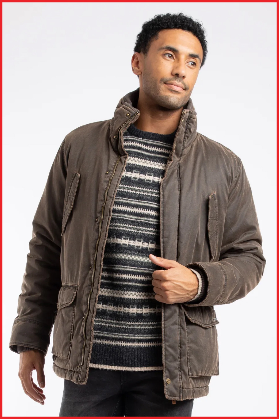 Thunderchief Wadded Field Jacket Bark