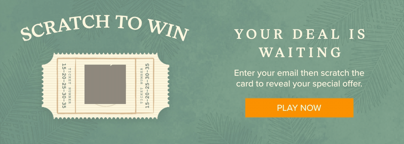 Scratch to win - enter your email to reveal your special offer