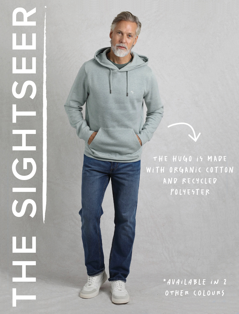 Hugo Eco Branded Popover Hoodie