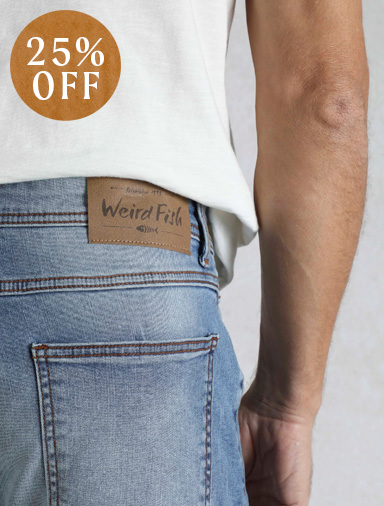 Eddie Straight Leg Denim Jeans Denim