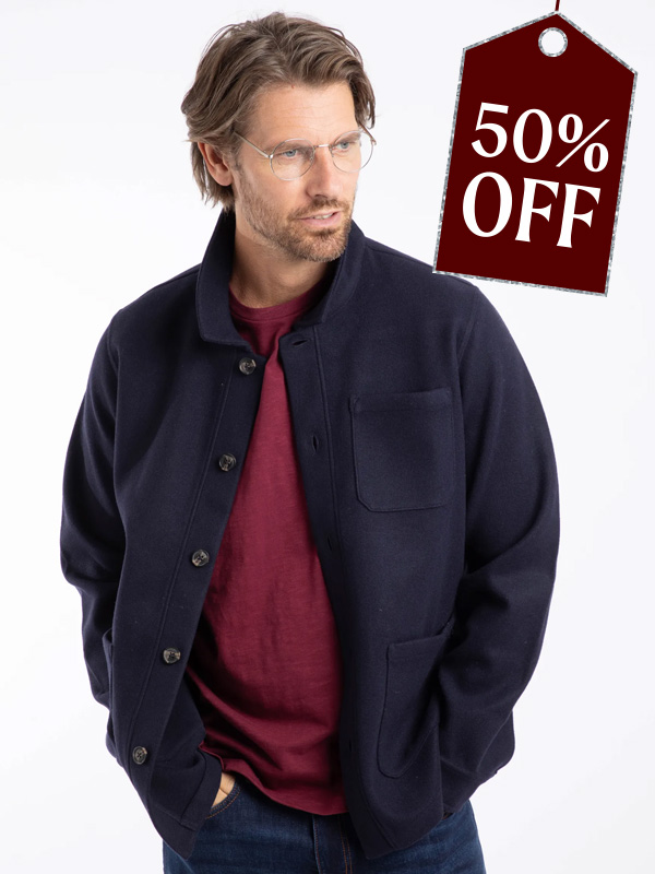 Coburn Chore Shacket Midnight