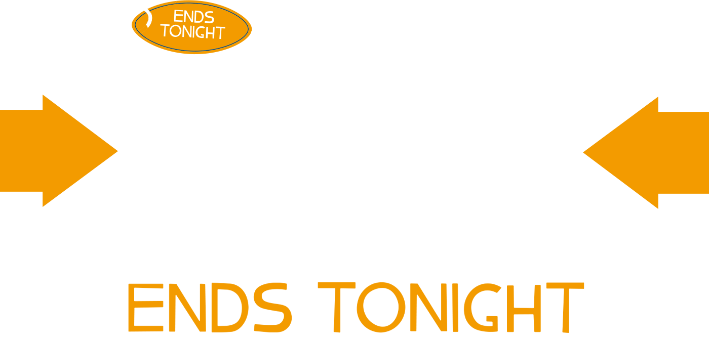 Up to 70% off ENDS TONIGHT