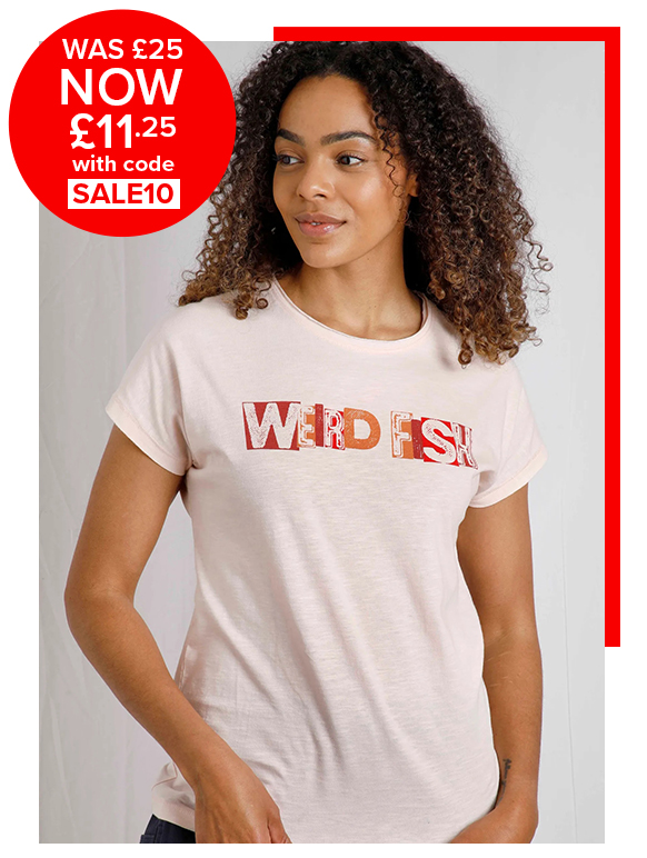 Letter Press Organic Cotton Slub T-Shirt