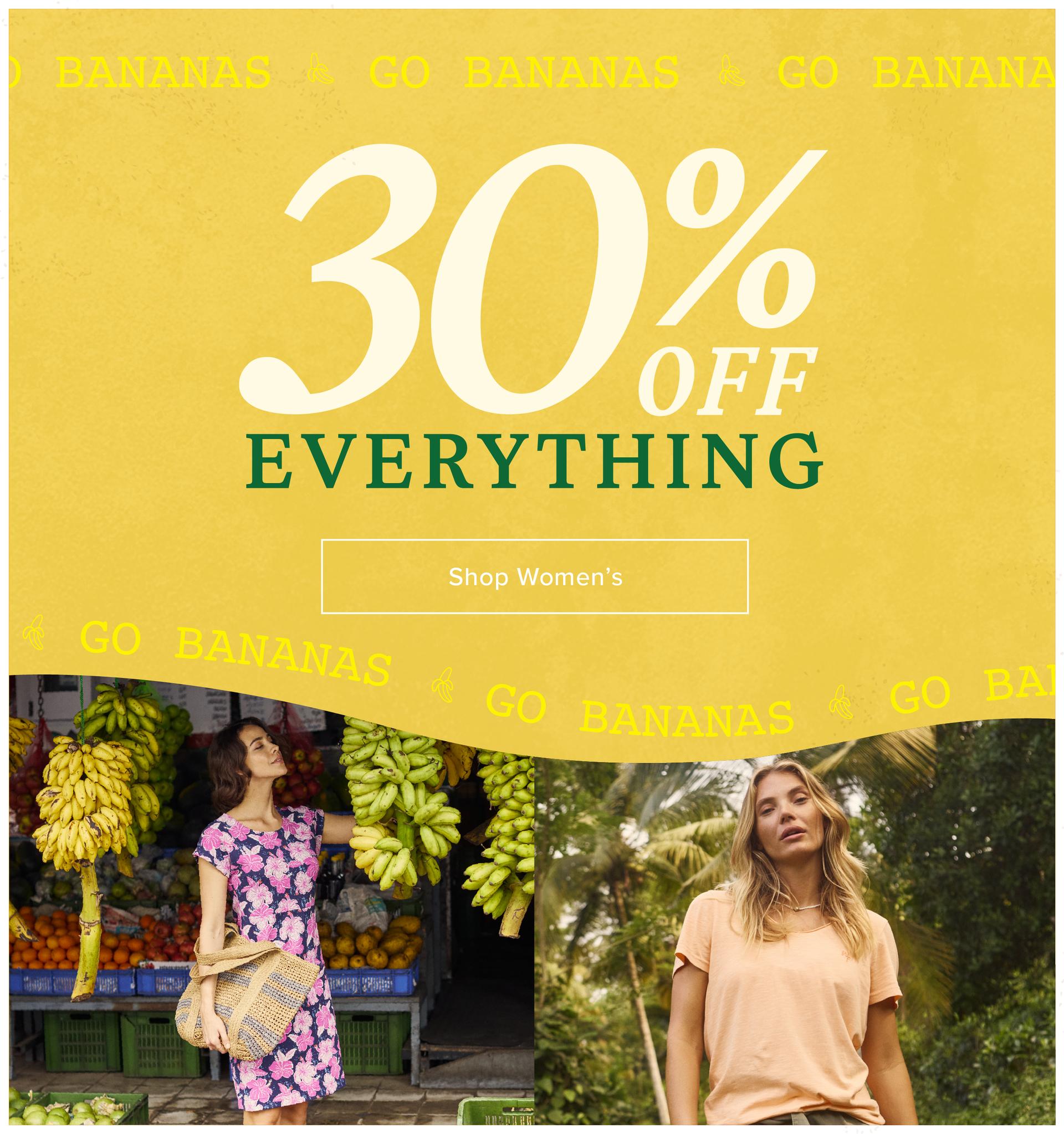 30% off EVERYTHING - Shop Women's 