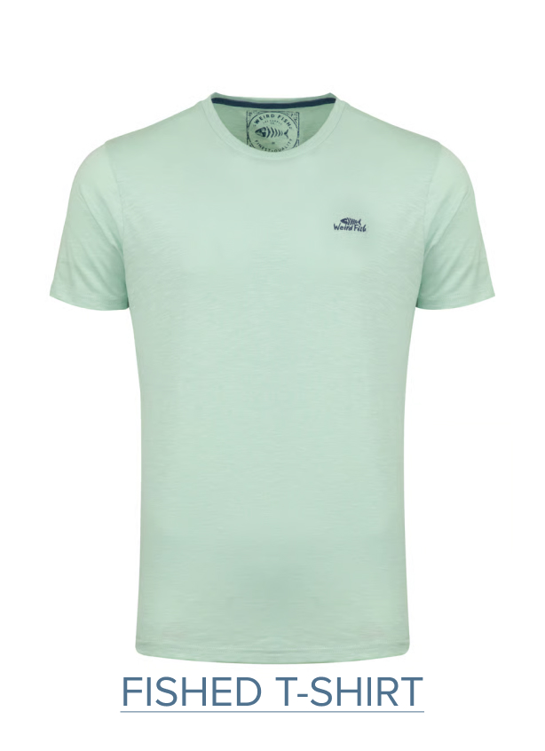 Fished Branded T-Shirt Mint Green