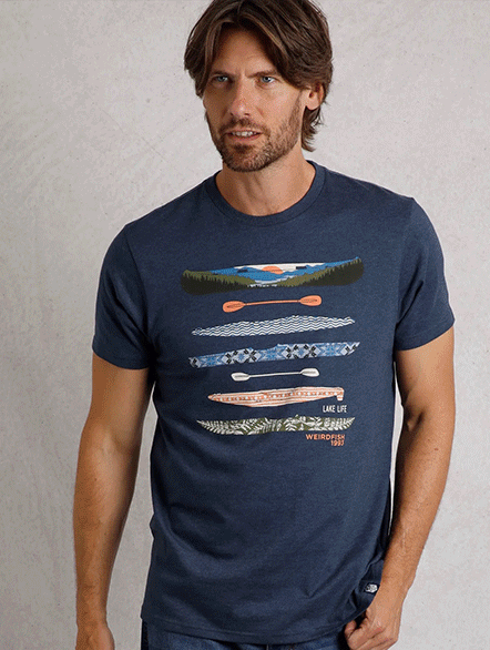 Lake Life Eco Graphic T-Shirt